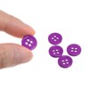 Unique Bargains Sewing Resin Round Flat 4-Hole Replacement Craft Buttons 20 Pcs - 4 of 4