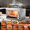 VEVOR 10-IN-1 Convection Oven, 28L/29.6Qt Multifunctional Conventional Oven Countertop, 1800W 4-Tier Toaster with Front Glass Door - 3 of 4