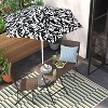 6' Round Outdoor Patio Market Umbrella with Black Pole - Room Essentials™ - 2 of 4