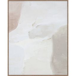 24" x 30" Neutral Abstract Lines Framed Canvas - Threshold™ designed with Studio McGee