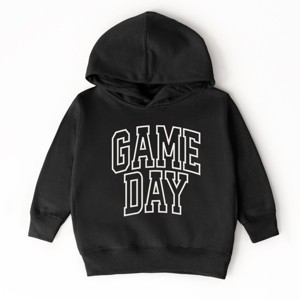 Embroidered Game Day Arched - Toddler Hoodie - 1 of 4