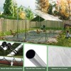 Dolonm Large Metal Chicken Coop, Walk-in type,Chicken Cage Hen House with Waterproof Cover - 2 of 4