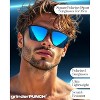 grinderPUNCH Polarized Driving Sunglasses for Men Lightweight UV400 Protection Anti Glare Square Sun Glasses - 3 of 4