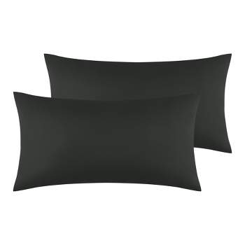 Unique Bargains Solid Color Envelope Closure for Easy Care Wrinkle Pillowcase 2 Pcs