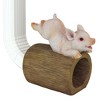 Design Toscano Hog Wild Pouncing Pig Gutter Guardian Downspout Statue - 3 of 4
