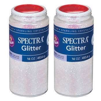Spectra® Glitter, Iridescent, 1 lb. Per Jar, 2 Jars