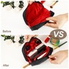 Unique Bargains Large Capacity Makeup Bag 6.89"x2.36"x4.33" 1 Pc - 2 of 4