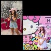 4E's Novelty Pink Cowgirl Hat – Felt Cowboy Hat with Chinstrap for Parties & Festivals - 2 of 4