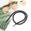 Unique Bargains Faux Pearl Handbag Strap Black 1 Pc - 4 of 4