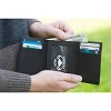 Trifold RFID Blocking Leather Wallet for Men (Black) - 3 of 4