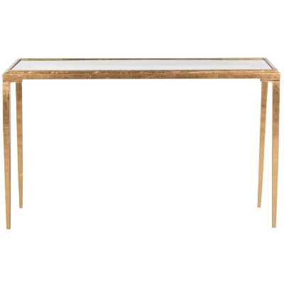 Juliana Coffee Table - Gold/Glass - Safavieh