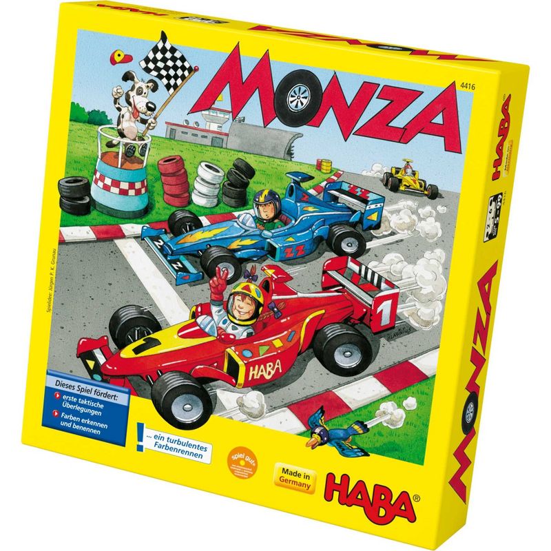 HABA Monza - A Car Racing Beginner's Board Game, 1 of 6