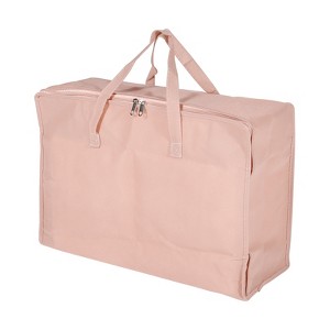 Unique Bargains Foldable Clothes Blanket Organizer with Carrying Handle Closet Storage Bag 35L - 1 of 4