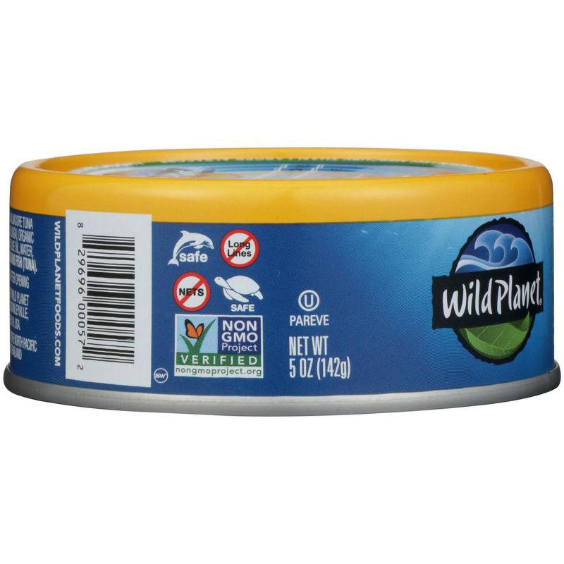 Wild Planet Wild Solid Albacore Tuna in Extra Virgin Olive Oil - Case of 12/5 oz, 5 of 7