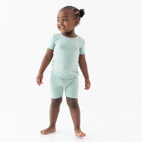 Kyte Baby Short Sleeve Pajamas in Sage - image 1 of 4