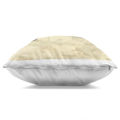 Stupell Industries Beach Bicycle Flower Basket Throw Pillow - Thumbnail 4