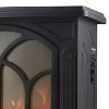 Comfort Glow® ES4195 The Sanford™ 1,500-Watt-Max Freestanding Electric Stove with Real Flame Look in Black - 4 of 4
