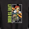 Boys' - Disney - Ride It Out Graphic Long Sleeve Fleece Sweatshirt - 2 of 4