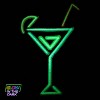 SKL Home 2pk Neon Cocktail Hand Towel Set - 4 of 4