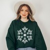 Simply Sage Market Women's Graphic Sweatshirt Giant Snowflake - 2 of 4