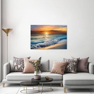 Beach Sunrise in South Florida by Susanne Kremer Unframed Wall Canvas - iCanvas - 1 of 3
