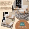 Okak Mid-Century Style Upholstered Armchair with Solid Wood Frame,Reading Leisure Chair for Living Rooms,Relaxation Areas - 4 of 4