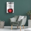 Trademark Fine Art - Roderick Stevens 'Red Apple Splash' Canvas Art - 2 of 2