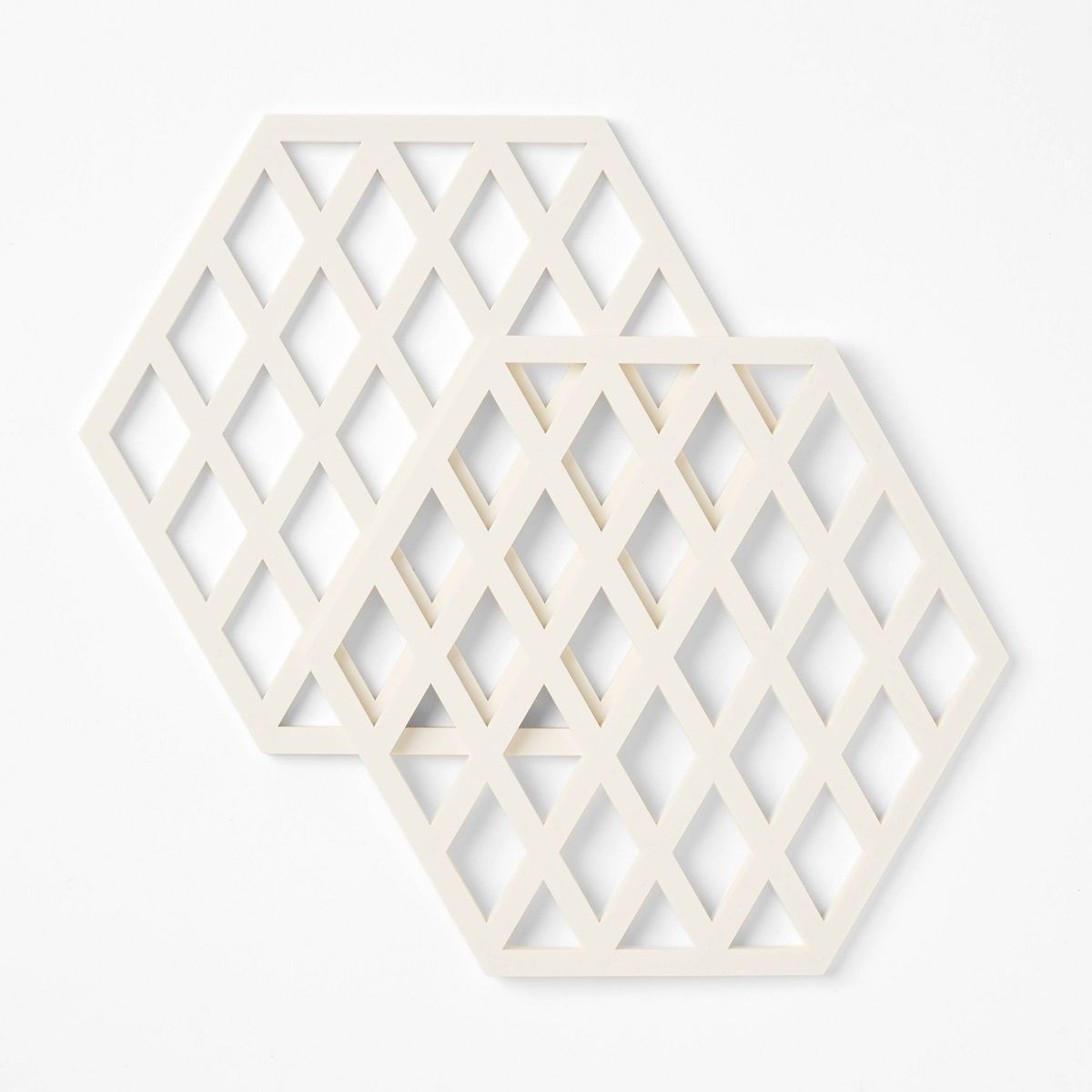Silicone Trivet - Figmint™, Cream