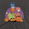 Boys' Pj Masks Halloween Catboy, Owlette, Gekko Mask Pumpkins T-Shirt - 2 of 4