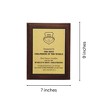 LEMONSODA World's Greatest Plaque (Best Girlfriend in The World) - Gold - 4 of 4