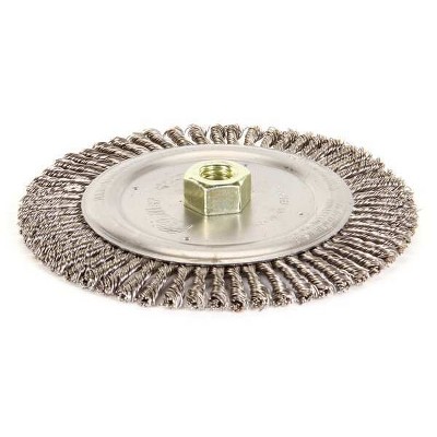Weiler  Twist Wire Wheel Brush,Threaded Arbor 96055