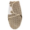 Hudson Baby Infant Girl Quilted Cotton Swaddle Wrap 3pk, Rose Leopard, 0-3 Months - 4 of 4