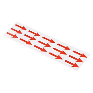Unique Bargains Removable Directional Sign Adhesive Arrow Lables 300 Pcs - 1 of 4