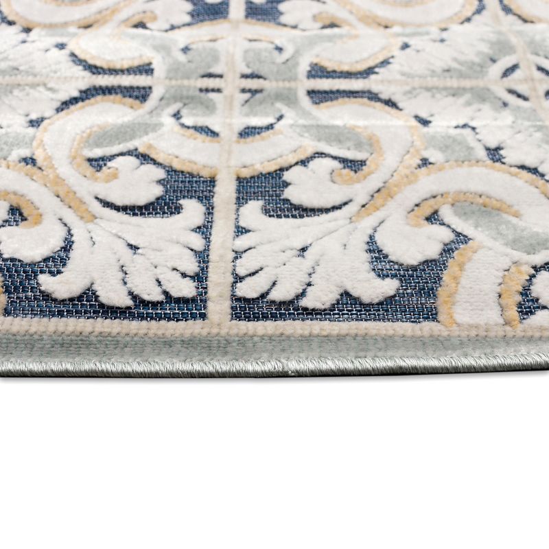 Liora Manne Canyon Floral Indoor/Outdoor Rug.., 5 of 14