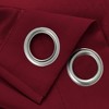 RT Designers Collection Anchorage Premium Blackout Grommet Curtain Panel 54" x 63" Red - 3 of 4