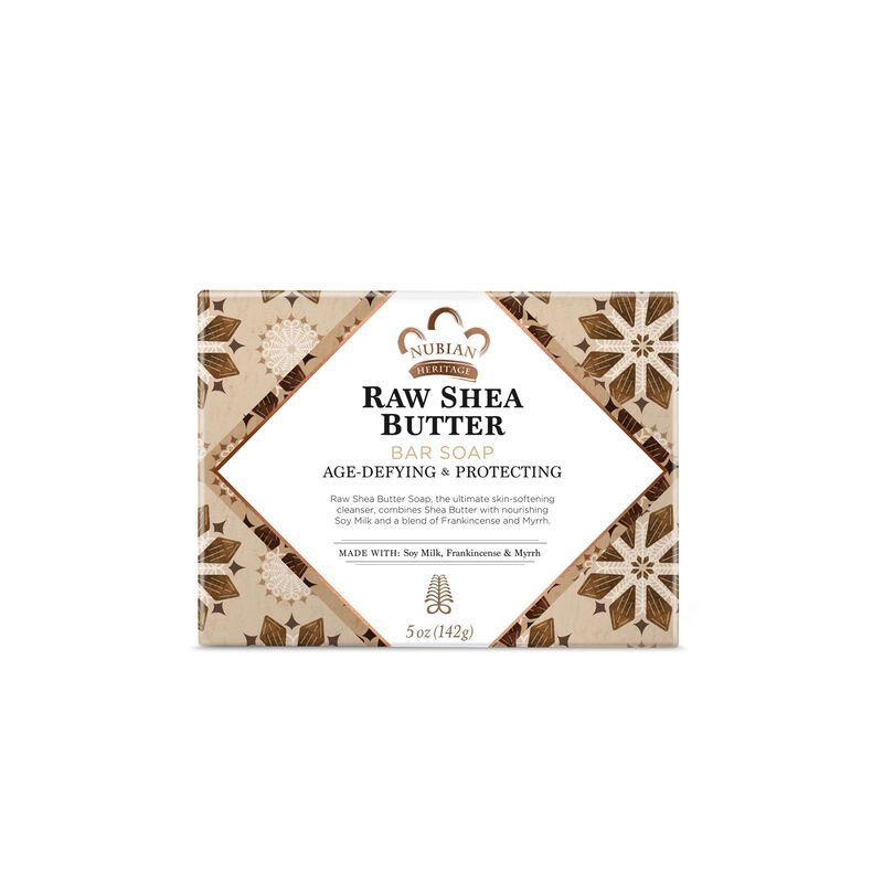 Nubian Heritage Age-Defying and Protecting Raw Shea Butter Bar Soap - 5 oz, 2 of 6