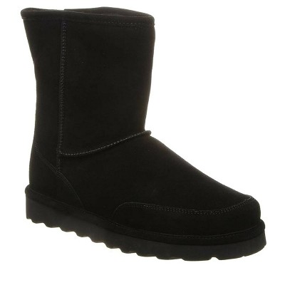 target black suede boots