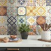 RoomMates Spanish Terracotta Tile Peel And Stick Backsplash : Target