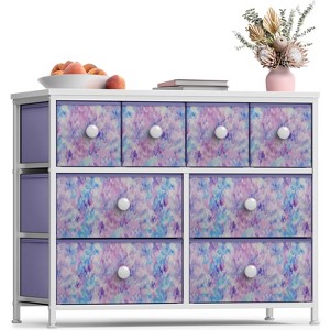 Sorbus 8 Drawers Chest Dresser with Knob Handle - Great for Household Storage and Organization - 1 of 4