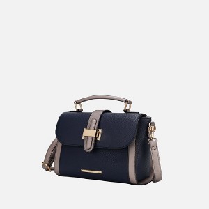 MKF Collection Willa Solid and Color-Block Women’s Shoulder Satchel Bag by Mia K - 1 of 4