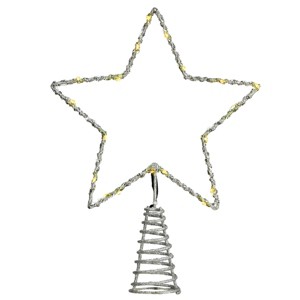 National Tree Company 13.5" Open Star Tree Top for Artificial Trees with Dual Color® Lights - 1 of 4