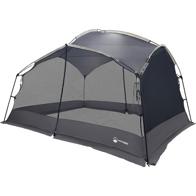 Gray 12x10 Pop-Up Camping Canopy Tent with Carry Bag