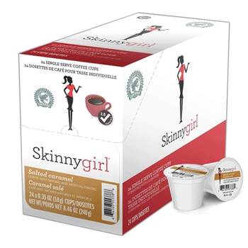 Skinnygirl Flavored Coffee Pods, Single Serve Coffee in Recyclable Cups, 24 Count