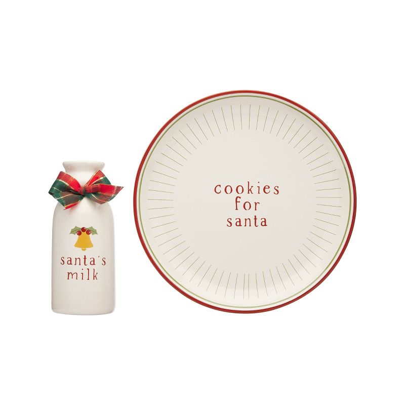 Pearhead Santa Cookies &#38; Milk Holiday Set, 1 of 8