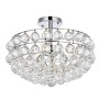 Elegant Lighting Savannah 16 inch flush mount in chrome - 3 of 4