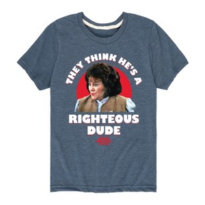 Boys' - Ferris Bueller's Day Off - Righteous Dude Short Sleeve Graphic T-Shirt - 1 of 4