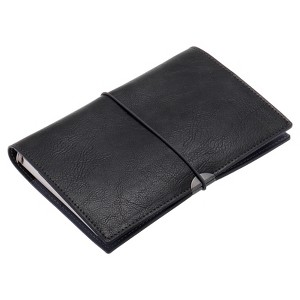 Unique Bargains PU Leather Refillable Magnetic Buckle Notebook - 1 of 4