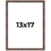 PosterPalooza | 13x17 Bamboo Picture Frame, UV Acrylic, 4 Finishes - Brown, Black, Gold, and Natural - 2 of 4