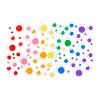 125ct Googly Eyes with Sticker Back - Mondo Llama™: Multicolor Wiggle Eye Stickers for Crafts, Ages 6+ - 2 of 3