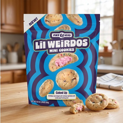 Fat and Weird Lil' Weirdo's Caked Up Cookies - 5.5oz